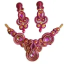 Juego Soutache 'Gala' con Arete Variante (Set Co-Creación)