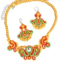 Juego Soutache 'Filigrana de Perlas' (Diseño de Gala)