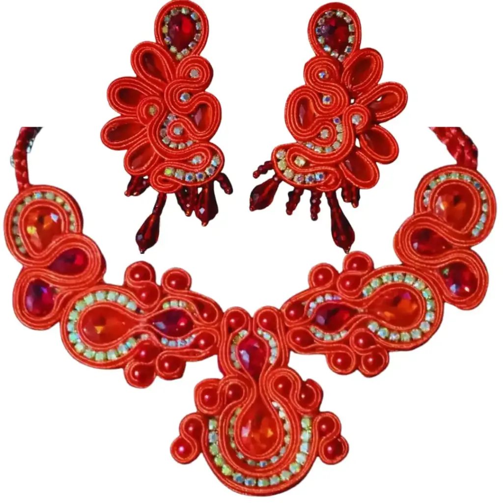 Juego Soutache 'Gala Suprema' (Diseño Premium de Alta Complejidad)