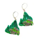 Aretes 'Machu Picchu' 3D (Colección Maravillas del Mundo) en FlexiResina