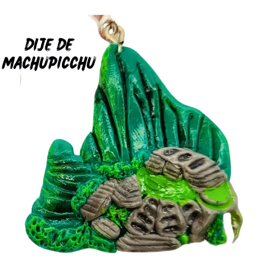 Dije 'Machu Picchu' 3D (Colección Maravillas del Mundo) en FlexiResina