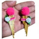 Aretes 'Siku de Gala' (Pompón, Siku y Rosa)