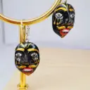 Aretes 'Careta del Negrillo' 3D (Morenada)
