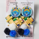 Aretes Artesanales "Sikuri": Identidad y Alma Cultural